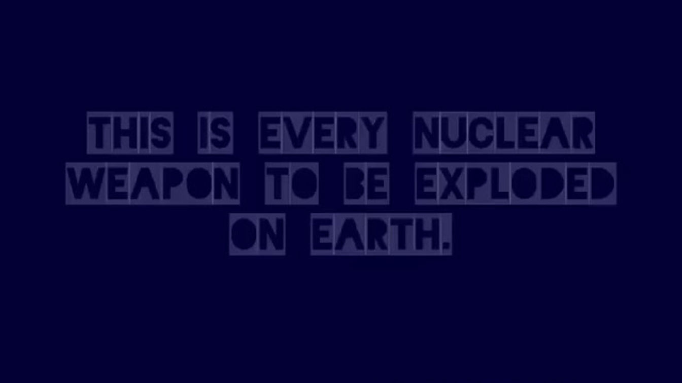 Every Nuclear Weapon Exploded on Earth (So Far...)